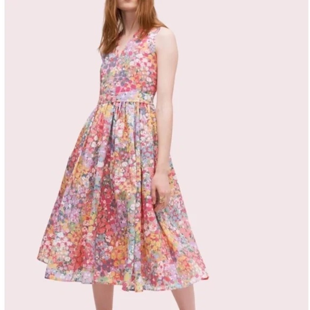 Kate Spade Floral Burnout Dress